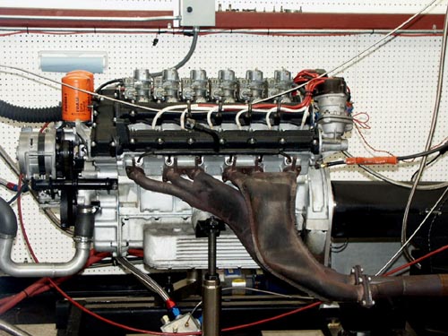 308 GTB 3.5L Engine On Dyno
